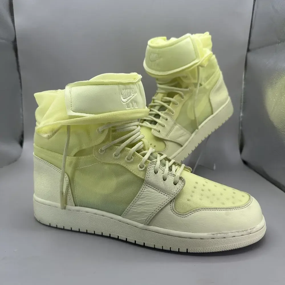 Nike Air Jordan 1 Explorer XX Shoes Womens Size 10.5 High Top Yellow AO1529-300